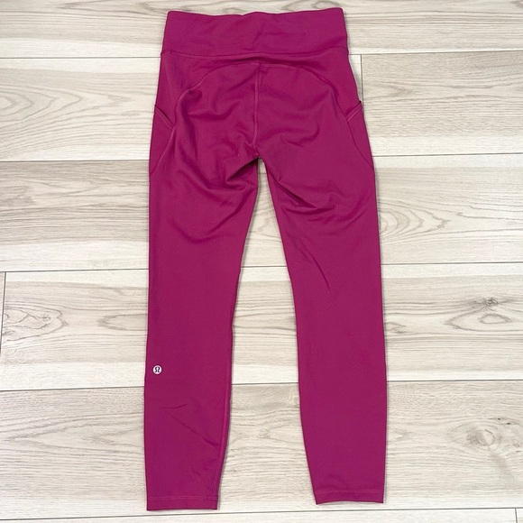 LIKE NEW Lululemon Women’s Invigorate High-Rise Tight Leggings 25" - Picture 1 of 7
